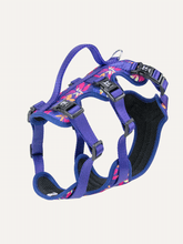 Full Coverage Dog Harness - Midnight Tropical Pop
